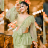 How to wear a modern Kandyan-draped sari?