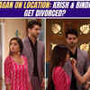 Article image for: <i class="tbold">suhaagan</i> on location: Payal provokes Krish to sign the divorce papers