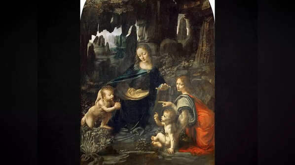 ‘Virgin of the Rocks’ by Leonardo da Vinci
