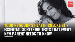 
World Health Day 2024: Your newborn's health checklist - Essential screening tests every new parent needs to know
