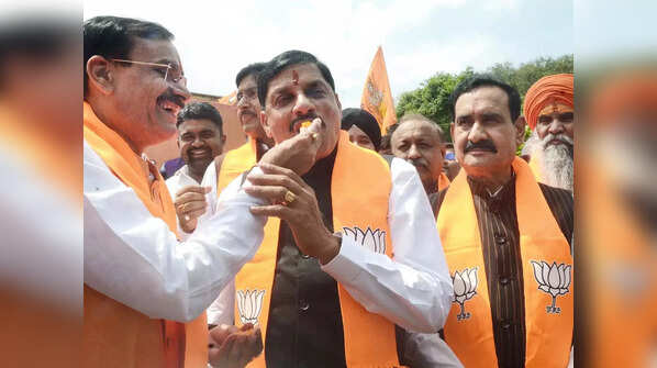 MP CM Yadav celebrates foundation day in Bhopal