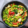 Crowding the pan