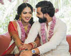 Amala Paul radiates joy as she embraces tradition in traditional baby shower ceremony, see pictures