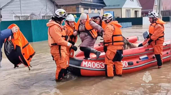 Moscow, Astana battle huge floods