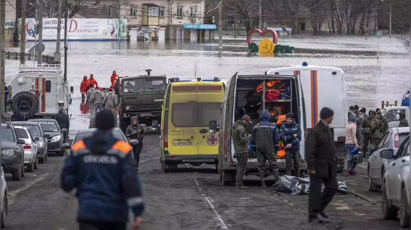 Flood alarms blared