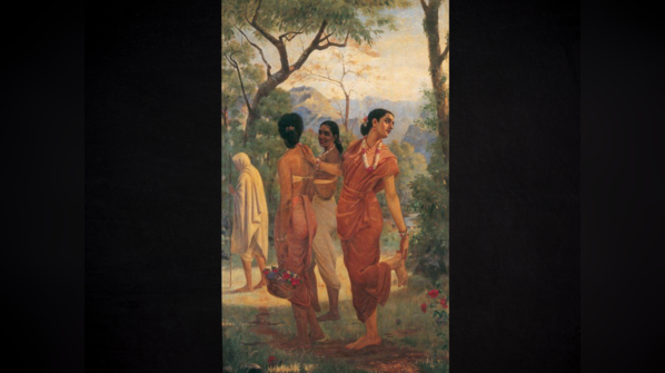 ‘Shakuntala’ by Raja Ravi Varma