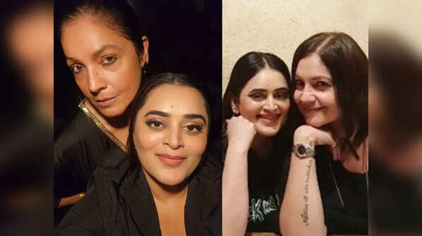 Bebika Dhurve and Pooja Bhatt