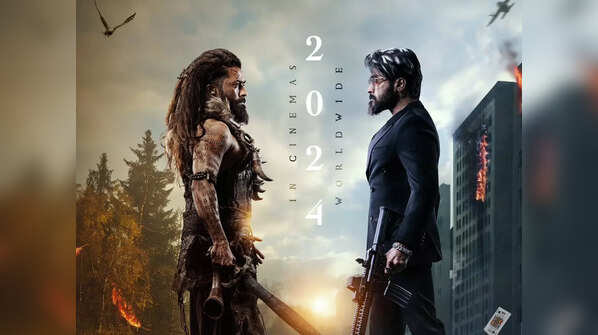 A stunning poster from Suriya's 'Kanguva'