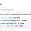Banking forms