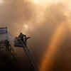 Article image for: <i class="tbold">firefighters</i> bring fire under control