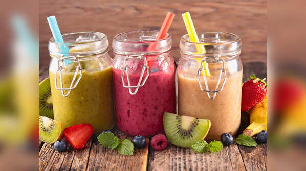 Homemade smoothies