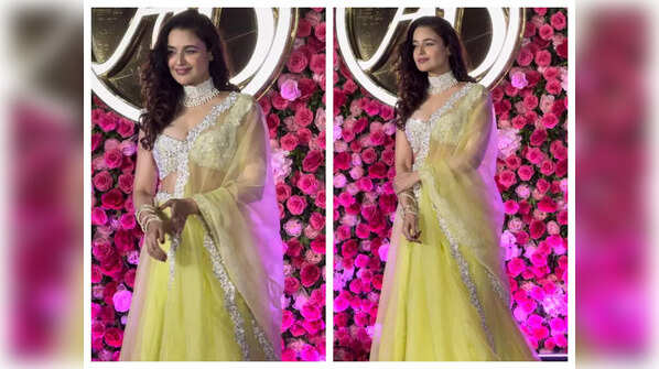 Yuvika making an appearance amidst pregnancy rumours