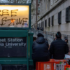 Article image for: Student protesters stand with <i class="tbold">gaza</i>