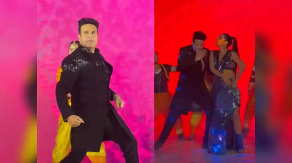 Krushna and Kashmera’s dance
