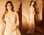 Alia Bhatt's regal affair in pearl sharara set leaves the internet in awe of her grace, see pictures