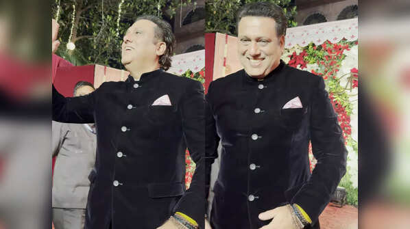 Mama Govinda attends Arti-Dipak’s wedding