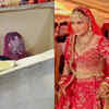 Bride Arti Singh decked up in pink
