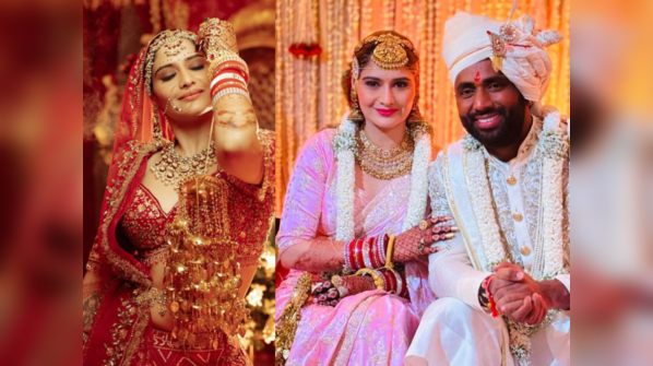 Arti Singh and Dipak Chauhan's dreamy wedding