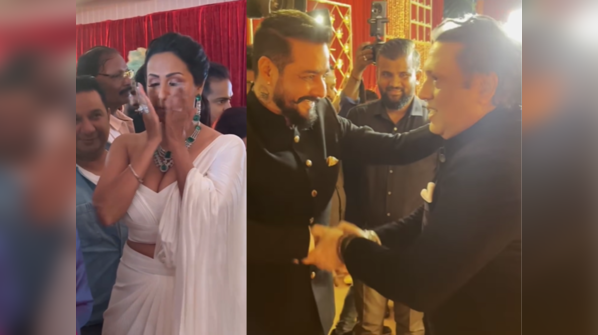 Kashmera on meeting Govinda at Arti's wedding