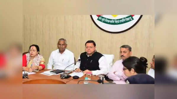 Uttarakhand CM conducts aerial survey, holds review meeting 