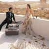 ​The bride and groom's attire