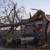 Fatalities in severely impacted town
