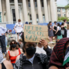 Student suspensions for encampment noncompliance