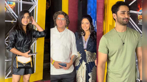 From Sumona Chakraborty to Shaheer Sheikh, Sumbul Touqeer Khan and others: Rupali Ganguly’s star studded post-birthday bash