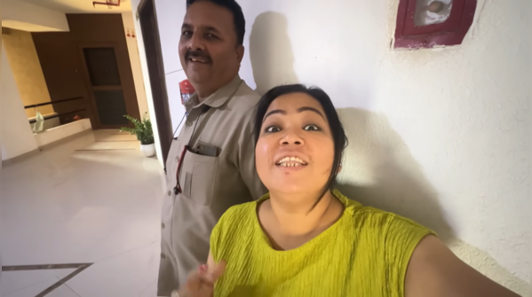 Bharti surprises the family members