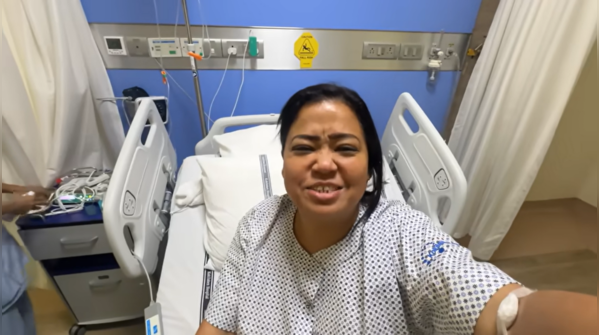Bharti gets discharged from the hospital
