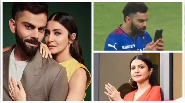 5 times Anushka Sharma and Virat Kohli's stadium PDA grabbed eyeballs