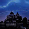 Rain relief for scorched city