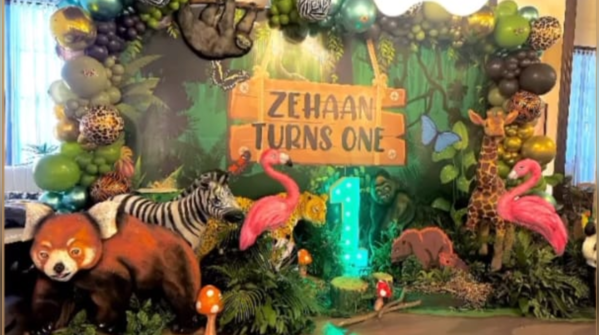Jungle themed party