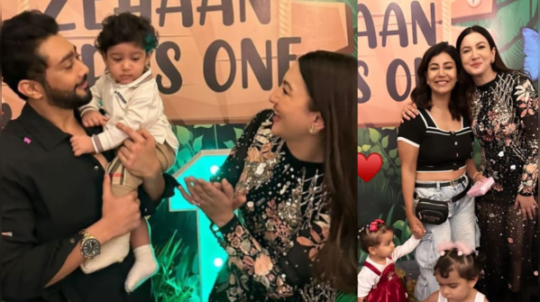 From Mahhi Vij to Debina Bonnerjee; A look at the star-studded guest list of Gauahar Khan's son Zehaan's first birthday