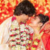 Article image for: <i class="tbold">kaushambi</i> weds Adrit in a traditional Bengali wedding