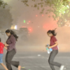 Areas affected by dust storms