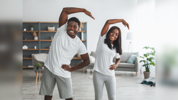 Standing side stretch
