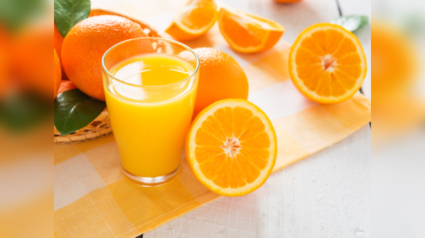 Drink a glass of orange juice