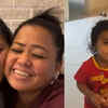 Bharti surprises family