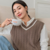 The sweater vest look
