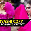 Article image for: Urvashi Rautela's ensemble at <i class="tbold">cannes 2024</i> garners attention amidst copycat claims; fans ask 'Didn't Deepika Padukone wear something similar...'