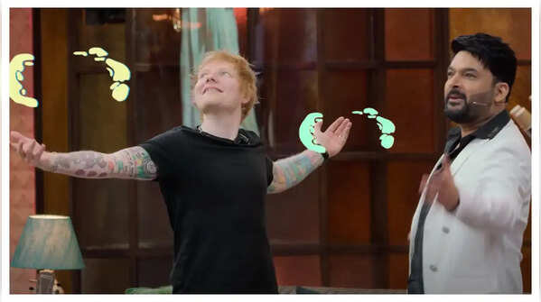 Ed Sheeran recreates SRK’s iconic pose