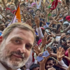 Rahul Gandhi attacks PM Modi during a rally​