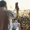 ​Gandhi urged voters to support the party's candidate​