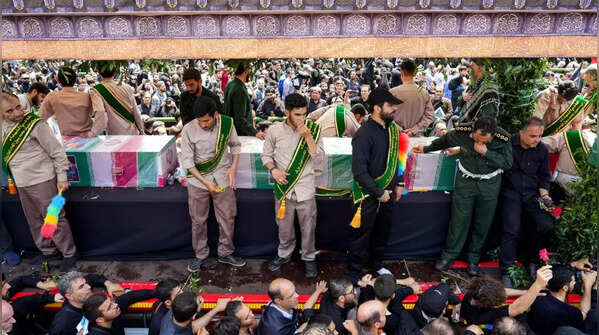Funeral ceremonies for Raisi begin with processions through Tabriz