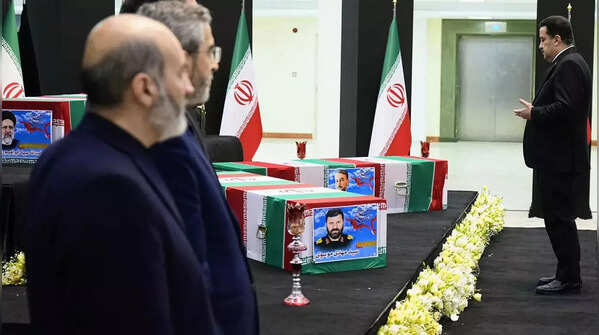 Iraq's prime minister pays last respects to Raisi, others in Tehran
