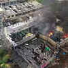 Blaze spread to three factories