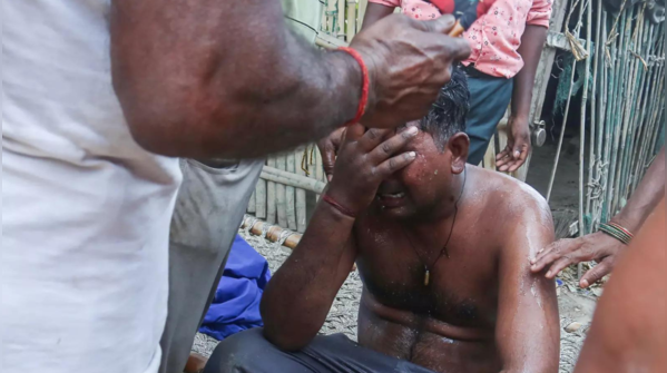 Fire engulfs slum cluster; more than 50 slums destroyed