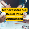Maharashtra SSC 10th Result 2024 Highlights: MSBSHSE Class 10 result declared, direct link here