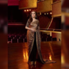 slim fit dress slacks Nita Ambani Inspired Mashru Crepe Silk Benarasi Saree - Blouse main image 1